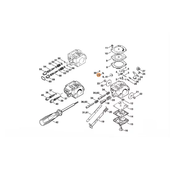 STIHL  Sprężyna 1116 122 3000